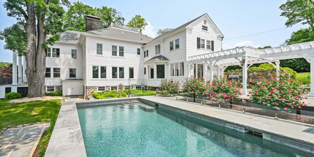 Heated Pool Bluestone Patio